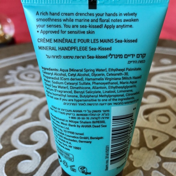Ahava Dead Sea Water Mineral Hand Cream - Picture 5 of 7